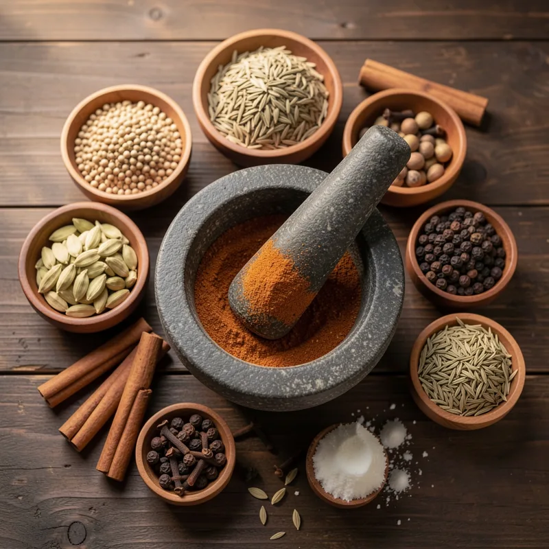 Garam masala maison : recette, dosages et version kashmiri